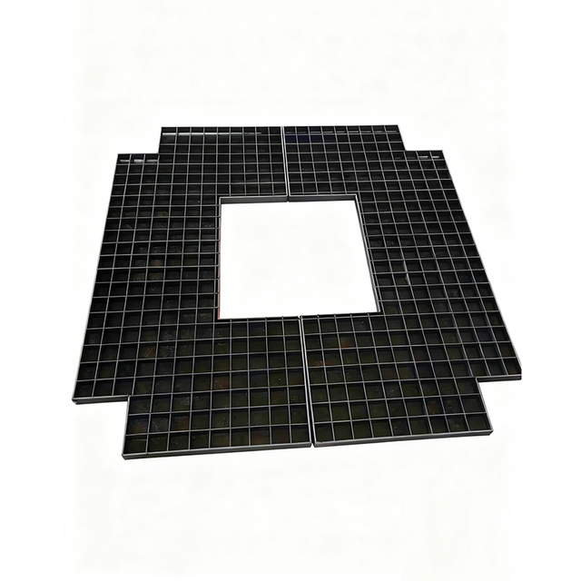 Couverture de grille en acier pour fosse d'arbre